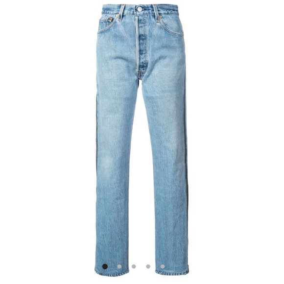 Re/Done Denim - Re/Done High Rise Ankle Crop w/ side zipper, Sz 28